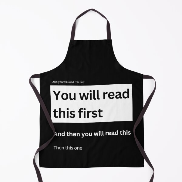 Item preview, Funny Brain Teaser You will read this first  designed and sold by Brasilia.