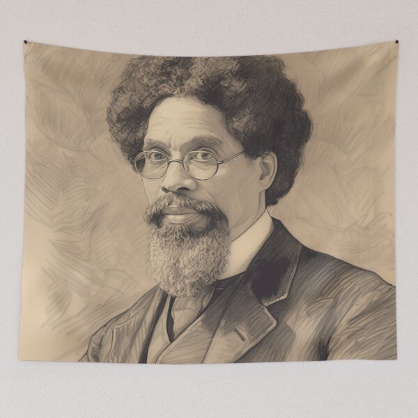 Item preview, Cornel West drawing designed and sold by ComicsFactory.