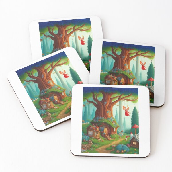 Item preview, Nature cartoon fairy tale designed and sold by ahfast.