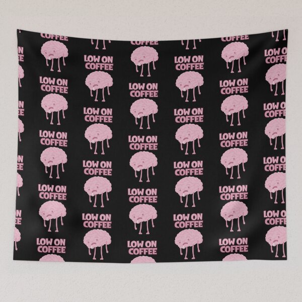 Item preview, Low On Coffee Social Battery designed and sold by ArtFromBeyond.