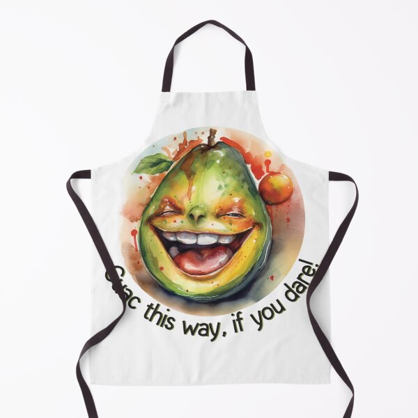 Item preview, Grinning Guacamole Delight | Avocado Art designed and sold by PopPopGfx.
