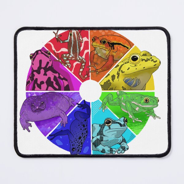 Item preview, Frog color wheel designed and sold by gayliott.