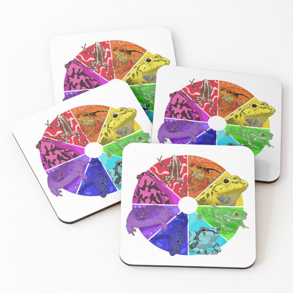 Item preview, Frog color wheel designed and sold by gayliott.