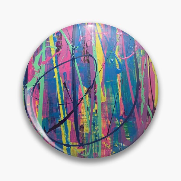 Item preview, "Sunday Morning" Splatter, Drip abstract art  designed and sold by IICents.