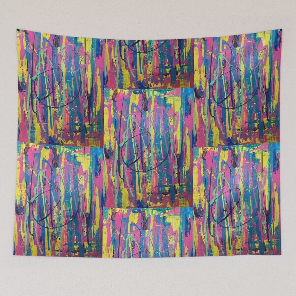 Item preview, "Sunday Morning" Splatter, Drip abstract art  designed and sold by IICents.