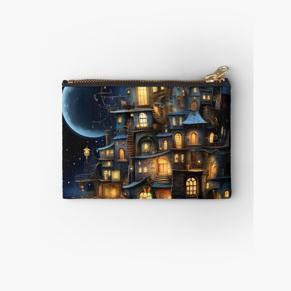Item preview, Surrealist Silhouette: Night Cityscape Vision designed and sold by Shirtastically.