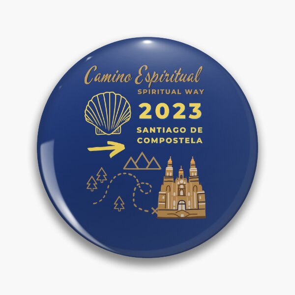 Artikelvorschau, Camino Espiritual Santiago de Compostela Spiritueller Weg 2023 Typografie und Grafikdesign entworfen und verkauft von Brasilia.