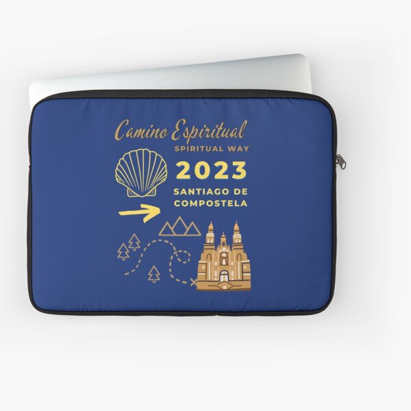 Vista previa del artículo con la obra «Camino Espiritual Santiago de Compostela Camino Espiritual 2023 Tipografía y diseño gráfico», diseñado y vendido por Brasilia.