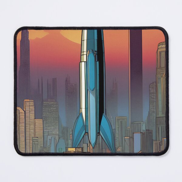 Item preview, Comic City Rocket designed and sold by Mintibix.