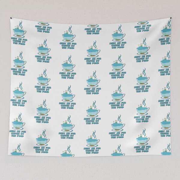 Item preview, Meet me for Coffee by the Pond designed and sold by DeadPixelDesign.