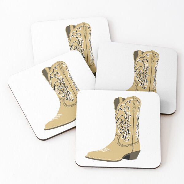 Item preview, Gold and Black Cowboy Boot  designed and sold by Sarah Cummings.