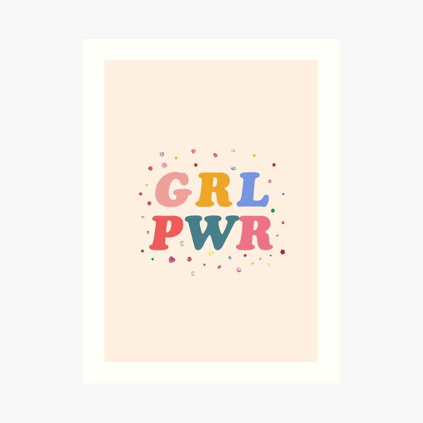 girl power Art Print