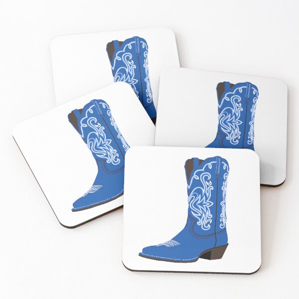 Item preview, Blue Cowboy Boot  designed and sold by Sarah Cummings.