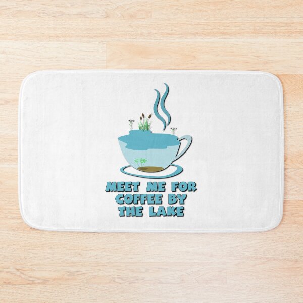 Item preview, Meet me for Coffee by the Lake designed and sold by DeadPixelDesign.