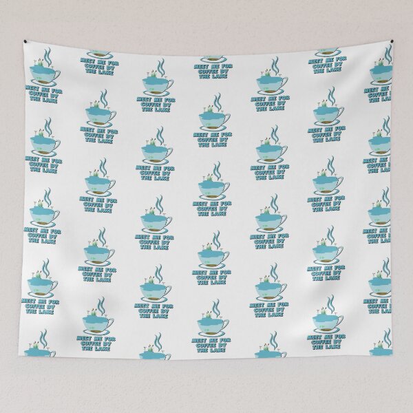 Item preview, Meet me for Coffee by the Lake designed and sold by DeadPixelDesign.
