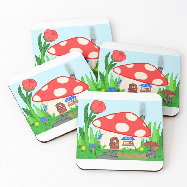 Item preview, Mushroom cottage designed and sold by Cutsiecottage.