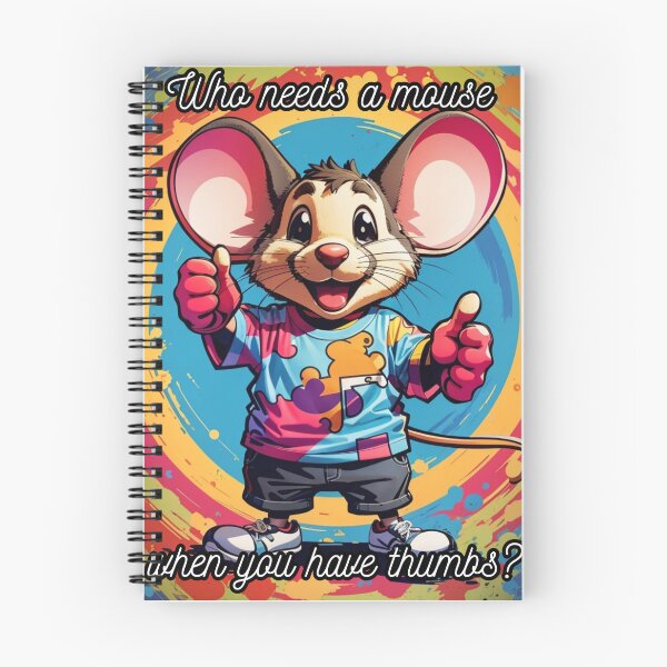 Item preview, Who needs a mouse when you have thumbs? designed and sold by CornBean.