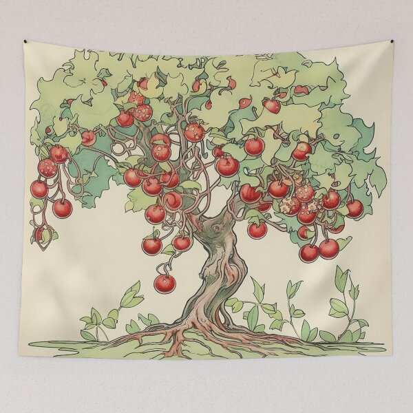 Item preview, Crabapple drawing designed and sold by ComicsFactory.