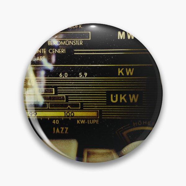 Item preview, German Tube Radio Glass Dial designed and sold by ToadsWorkshop.