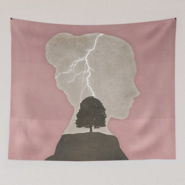 Item preview, Jane Eyre, Charlotte Brontë Literary Art for Book Lovers designed and sold by RedHillPrints.