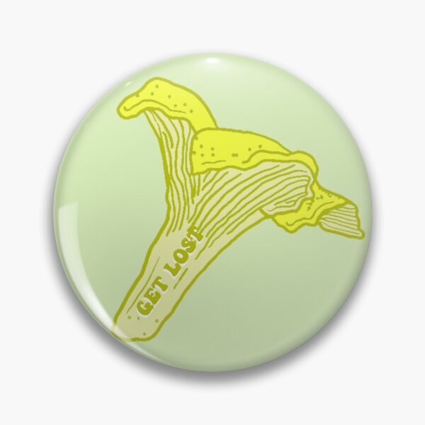 Item preview, Get Lost Yellow Mushroom designed and sold by Lil-Bit-Batty.