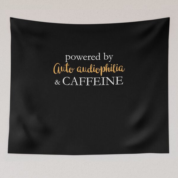 Item preview, Powered By Auto Audiophilia And Caffeine designed and sold by theredteacup.
