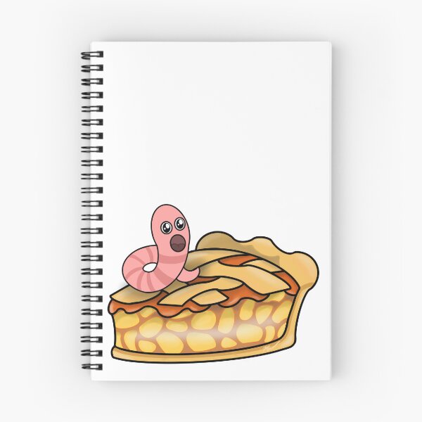 Item preview, Apple Pie and Cute Worm designed and sold by Witchy-Mitchy.