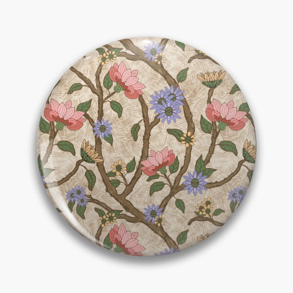 Item preview, Flower Forest Trailing Floral Pattern Print designed and sold by Katie Stearns.