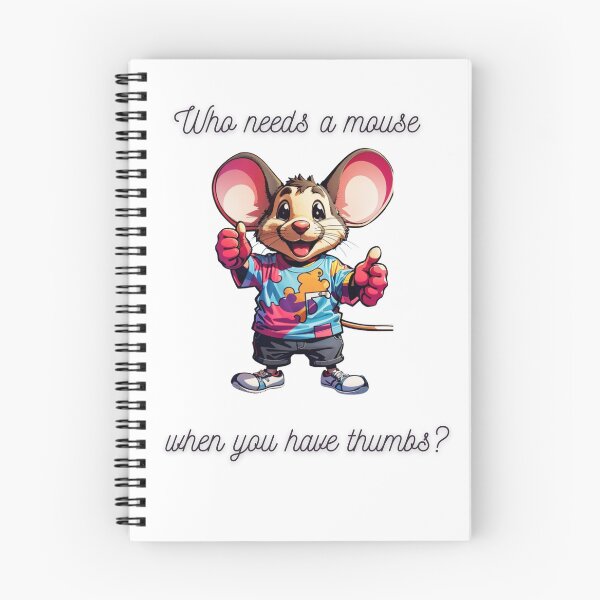 Item preview, Who needs a mouse when you have thumbs? designed and sold by CornBean.