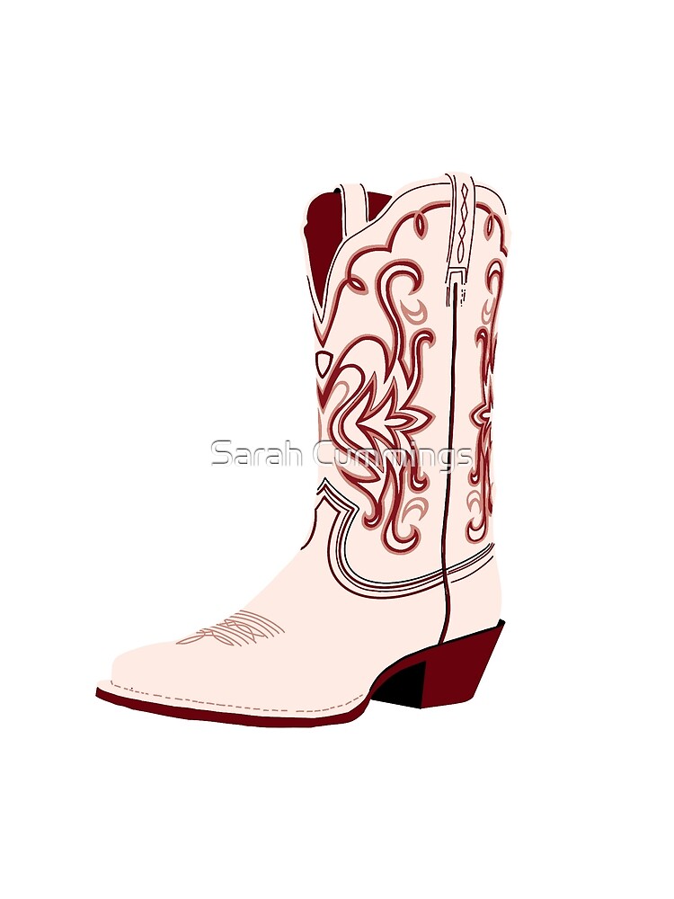 maroon cowgirl boots