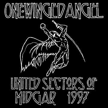 Artwork thumbnail, Sticker! Led Highwind: One-Winged Angel by merimeaux