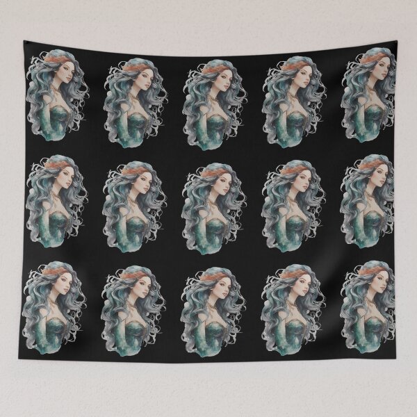Item preview, Sirenas Blue-Sage Mermaid designed and sold by SirenasWorld.