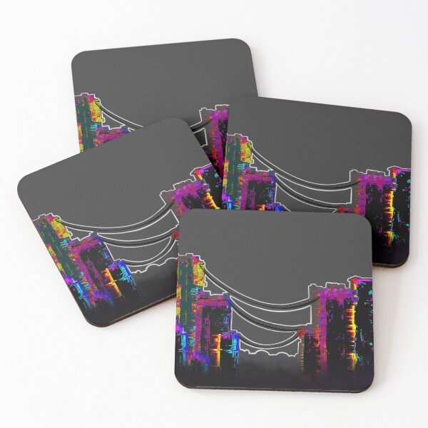 Item preview, Glitched Out City  designed and sold by galaxy-dragon.