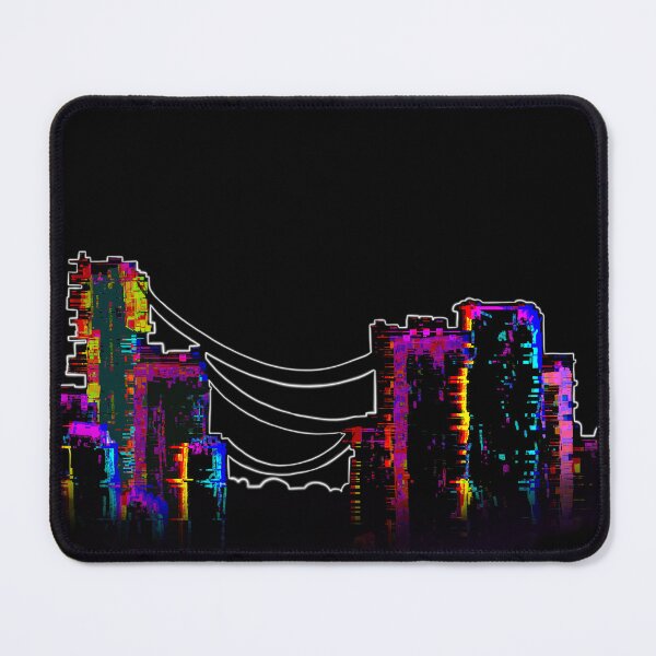 Item preview, Glitched Out City  designed and sold by galaxy-dragon.