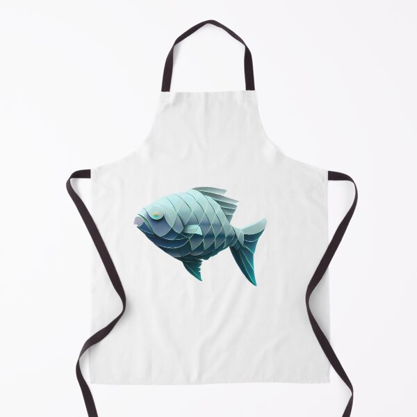 Item preview, Aesthetic Fish in Geometric Style designed and sold by MinimalistHaven.