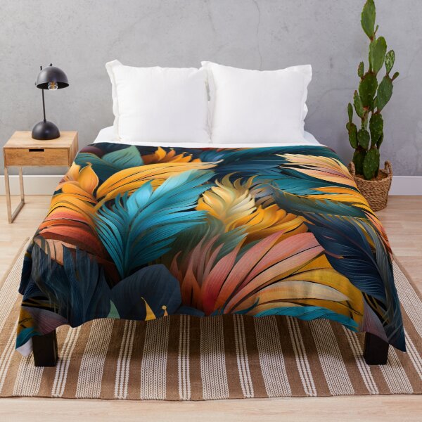 Item preview, Exotic colorful palm leaves designed and sold by Jirka Svetlik, Studio Illuvision.