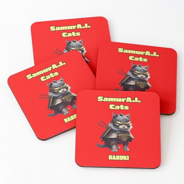 Item preview, "SamurA.I. Cats" Haruki designed and sold by ToxicHoney.