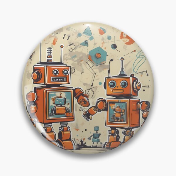 Item preview, Robots at Play designed and sold by AbsoluteA.