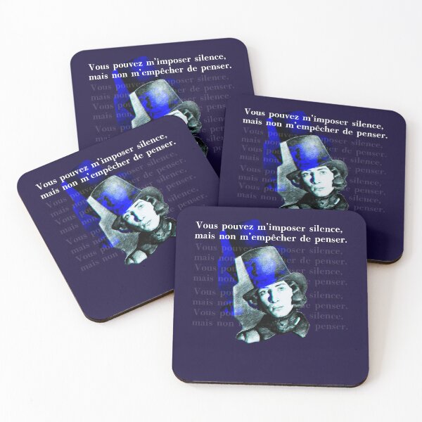 Item preview, George Sand portrait and quote designed and sold by Blacklinesw9.