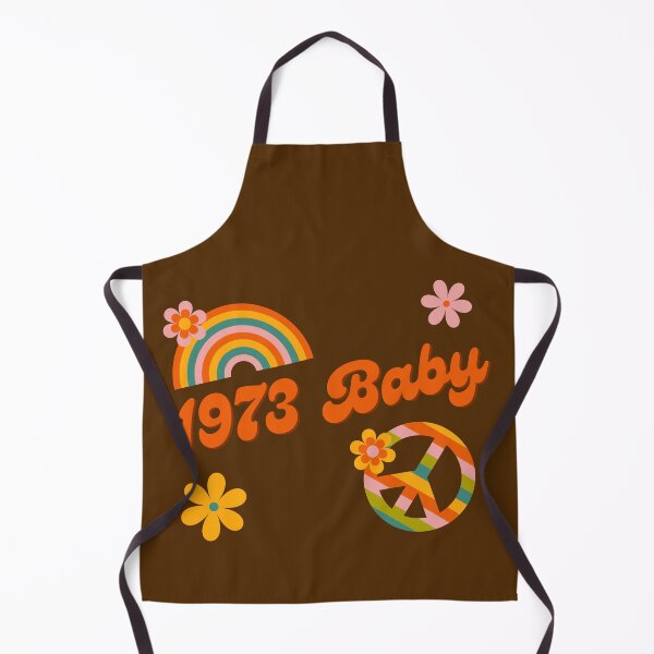 Item preview, 1973 Baby Retro Flowers Peace Sing Groovy Hippie Colors designed and sold by Brasilia.
