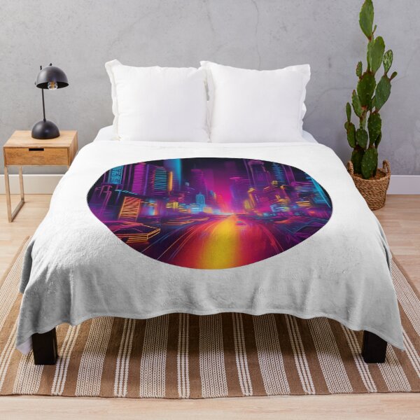 Item preview, Neon Cityscape designed and sold by AbsoluteA.