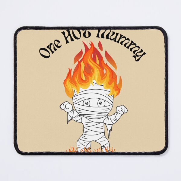 Item preview, Hot Mummy- mummy fire- Halloween mummy designed and sold by Janetlousart.