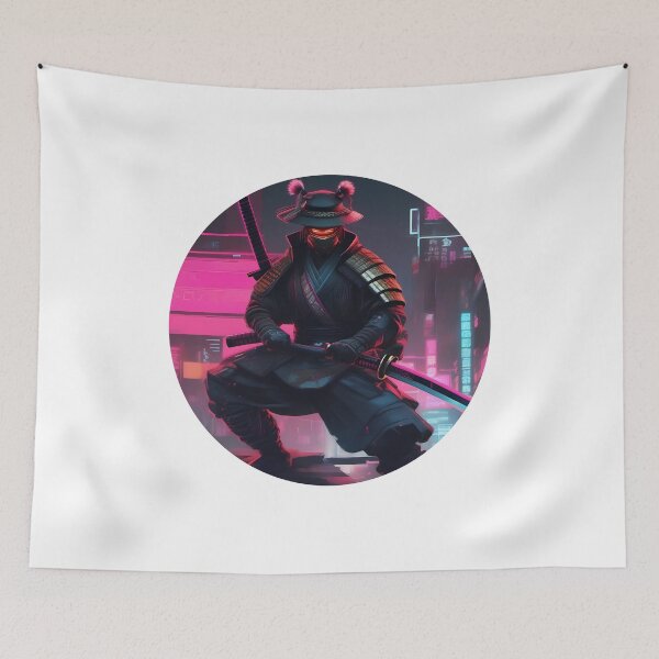 Item preview, Cyberpunk Samurai designed and sold by AbsoluteA.