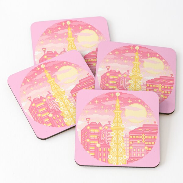 Item preview, Tokyo Tower Pixel Art designed and sold by AlleenasPixels.