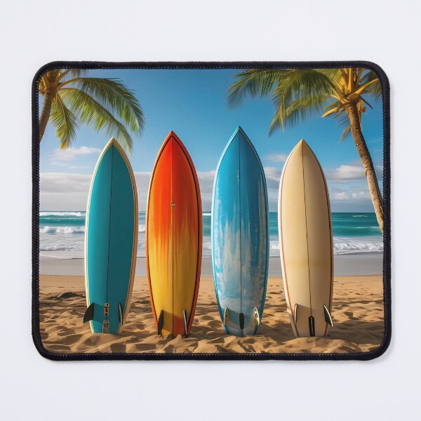 Item preview, "Tropical Waves: Bursts of Color on the Beach" designed and sold by Art-Vortex-fr.