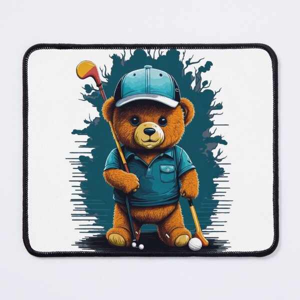 Item preview, Teddy Bear ready to play golf designed and sold by Majkel & Majkel.