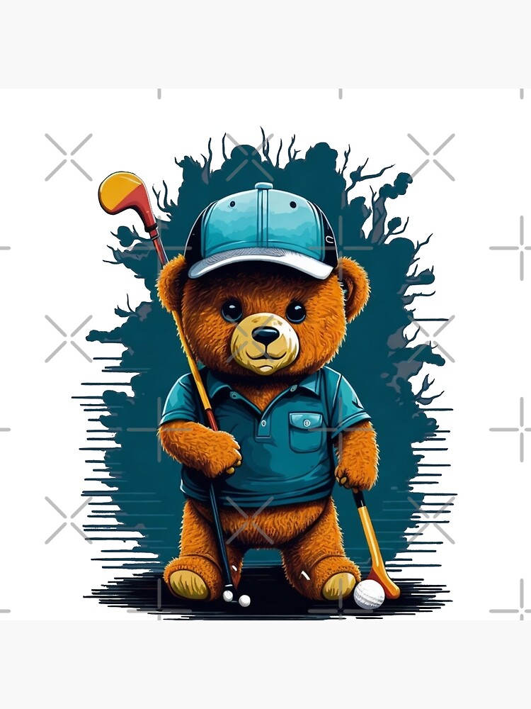 Golf sale teddy bear