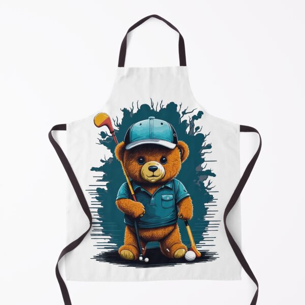 Item preview, Teddy Bear ready to play golf designed and sold by Majkel & Majkel.