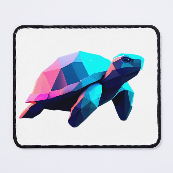 Item preview, Tornasol Color Geometric Aesthetic Turtle designed and sold by MinimalistHaven.