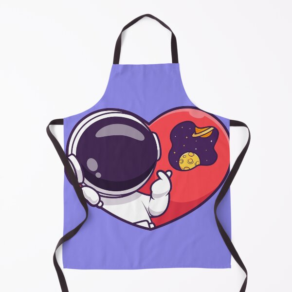 Item preview, Cosmic Love: Cute Astronaut with Love Heart Sign - Cartoon Vector Illustration designed and sold by hjian8219.